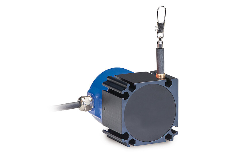 Industrial draw-wire displacement sensors