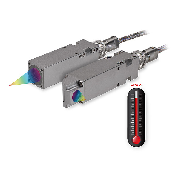 confocal high-temperature sensors