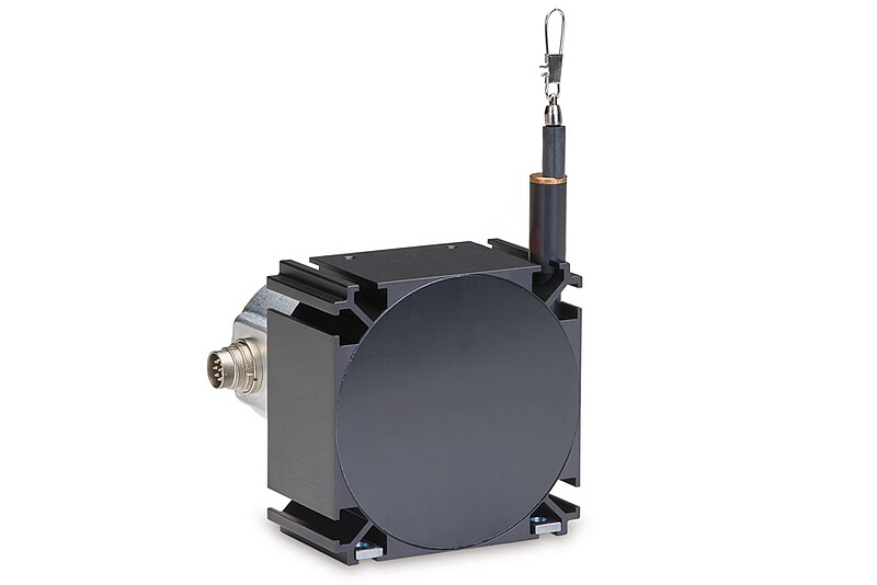 Industrial draw-wire displacement sensors