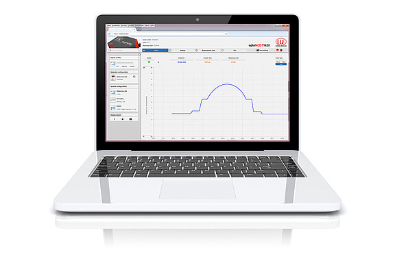 Operating concept via web interface