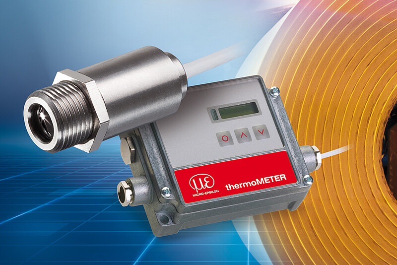 Infrared pyrometer for metals & composite materials