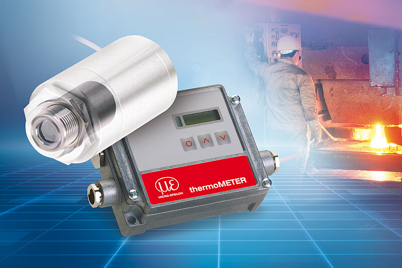 Pyrometer for extremely hot ambient temperatures