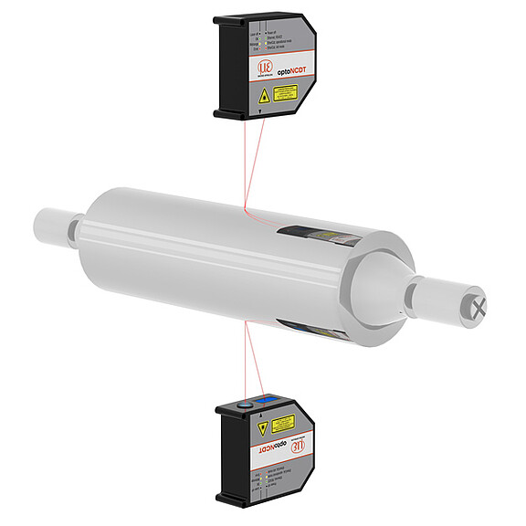 Measurement on shiny metallic surface