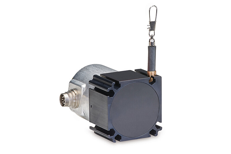 Industrial draw-wire displacement sensors